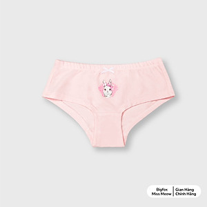 Quần Chip Tam Giác Cho Bé Gái, Set 3 Quần Lót 3 Màu Chất Cotton Cao Cấp, Mềm Mịn, Kháng Khuẩn Cho Bé Gái Từ 10-36kg