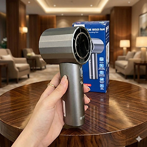 Quạt cầm tay mini Kachi MK400 pin khoẻ 100 cấp độ gió - Hàng chính hãng Hàng nhập khẩu
