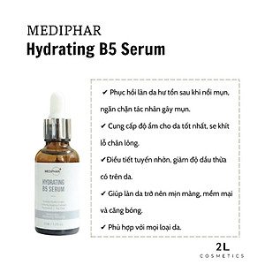 Serum cấp ẩm phục hồi da Mediphar Hydrating B5 30ml