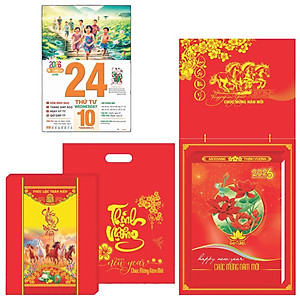 Lịch Bloc Siêu Cực Đại - Sen Việt - Bảng Treo Sơn Mài - 29 x 42 cm - TĐ6