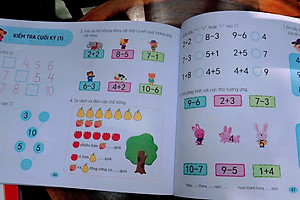 Sách TOÁN TIỀN TIỂU HỌC - Cộng trừ trong phạm vi 10, phạm vi 20
