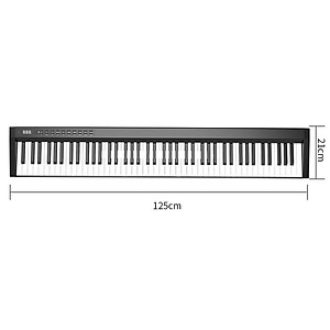 Bộ Đàn Piano Điện Konix PH88S - Kèm Chân Gỗ - 88 Phím nặng Cảm ứng lực Có Loa PH88 Hàng Chính Hãng