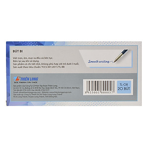 Hộp 20 Bút Bi Thiên Long TL-08