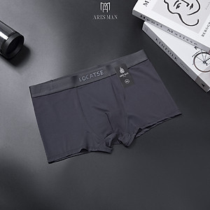Quần boxer nam, combo quần lót đùi nam cao cấp chất thun lạnh kháng khuẩn co giãn 4 chiều phong cách nam tính - LOCATSE -