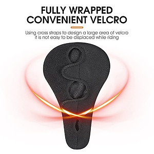 Vỏ bọc yên xe đạp KIotool Gel silicone mềm mại dày chống trượt