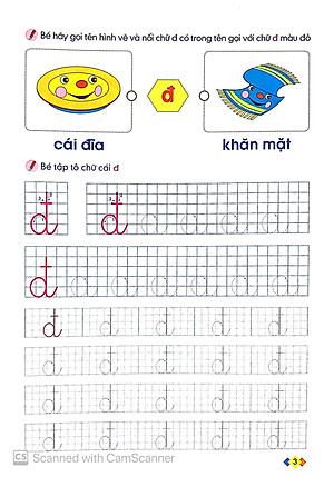 Sách Tập Tô Và Làm Quen Với Chữ Cái (Tập 2)