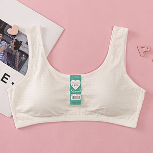 Áo Lót Nữ Học Sinh Ba Lỗ Cotton Thông Hơi Mút Liền 1376 – Êm Ái, Thoáng Mát
