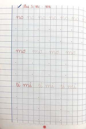 Bé Tập Viết Chữ Ghép