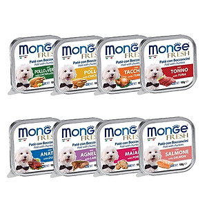 Pate Monge Cho Chó Thơm Ngon Đủ Vị 100g (Chính Hãng Ý)