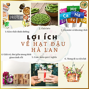 ĐẬU HÀ LAN RANG TỎI ỚT TÂN LỘC PHÁT HŨ 500G [ MẪU MỚI ]
