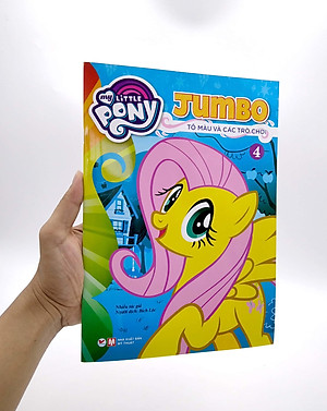 Sách My Little Pony - Jumbo Tô Màu Và Các Trò Chơi 4