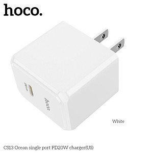 Củ Sạc Nhanh Cho Iphone Hoco C80/C80Plus/CS13/CS13A - Hỗ trợ sạc nhanh 20W PD QC3.0 - Hàng Chính Hãng