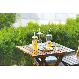 Ly Thủy Tinh Đổi Màu Có Nắp Luminarc Lille Scale Cloud 425ml - P9887