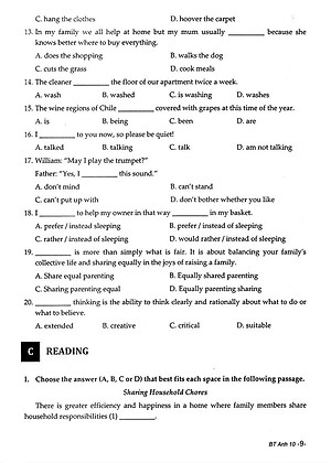 Sách Bài Tập Bổ Trợ Và Phát Triển Kĩ Năng Tiếng Anh Lớp 10