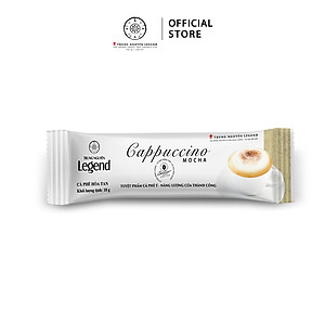 Trung Nguyên Legend - Cà phê hoà tan rang xay Cappuccino Mocha - Hộp 12 gói x 18gr ( có sữa)