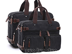 Túi xách du lịch 2 trong 1 vải cavans cao cấp mang phong cách mới