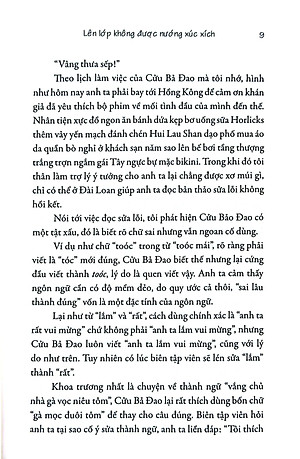 Sách Lên Lớp Không Được Nướng Xúc Xích
