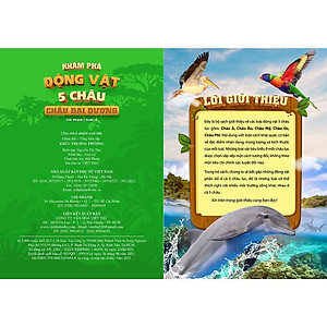 Sách - Khám Phá Động Vật 5 Châu - Châu Đại Dương