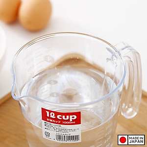 Ca đong đa năng có vạch chia dung tích 1000ml - Nội địa Nhật Bản