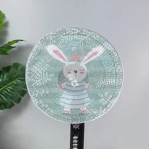 Lưới bọc quạt loại to có dây kéo an toàn cho trẻ nhỏ . Đường kính tối đa 50cm