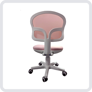 Ghế xoay học sinh tăng giảm chiều cao lưng lưới nệm vải màu xám CE1004-M Nội thất Capta Ghế ngồi học bài đúng tư thế cho trẻ Study Chairs For Children