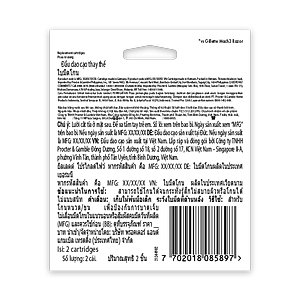 Lưỡi Dao Cạo Gillette Fusion Pro