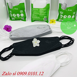 (Thùng 300 cái) Khẩu trang kf94  người lớn SHB promask, khẩu trang 4d mask 4 lớp