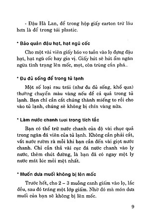 Sách Mẹo Vặt Trong Nhà Bếp