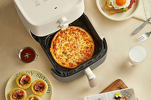 Nồi chiên không dầu Bear QZG-J15M1 (AF-4H15K), Dung tích 5 lít, Công suất 1500W Hàng Chính Hãng