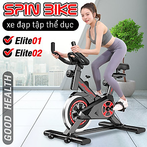 Xe đạp tập thể dục, Xe đạp thể thao,Xe đạp thể dục trong nhà giảm mỡ, săn chắc cơ thể, S500 - S303 - Elite 03 có đồ hồ hiển thị quãng đường, calo tiêu thụ, (hàng nhập khẩu)