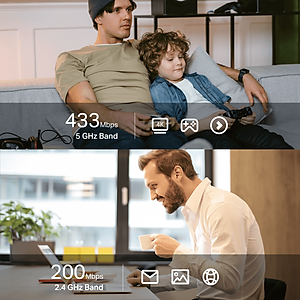 Bộ Chuyển Đổi USB Wifi Bluetooth TP-Link Archer T2UB Nano Chuẩn AC 600Mbps - Hàng Chính Hãng