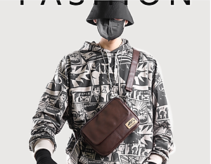 Túi đeo chéo nam đa năng cao cấp phong cách mới