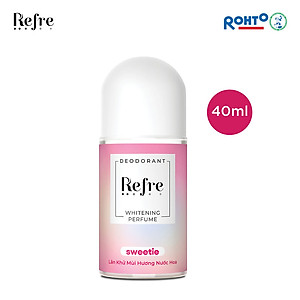 Lăn khử mùi dưỡng trắng hương nước hoa Refre Whitening Perfume Sweetie Hương Ngọt Ngào 40ml