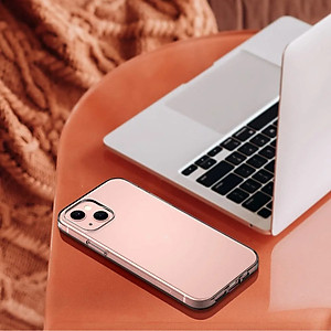 Ốp lưng dẻo silicon cho iPhone 15 Pro Max / 15 Pro / 15 Plus / iP 15 hiệu HOTCASE Ultra thin - Mỏng 0.6mm, chống trầy xước, độ trong suốt cực cao - Hàng nhập khẩu