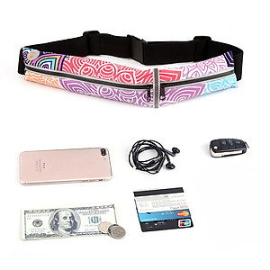 Đai đeo thắt lưng thời trang thể thao cho nam nữ Rhino B202 đựng vừa điện thoại 6.5 Inch, dùng khi chạy bộ đạp xe leo núi hoặc chơi các môn thể thao khác, vải chất lượng cao Rhino Store