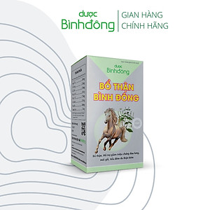 Bổ Thận Bình Đông - Bổ thận, hỗ trợ giảm triệu chứng đau lưng, mỏi gối, tiểu đêm – hộp 60 viên nang