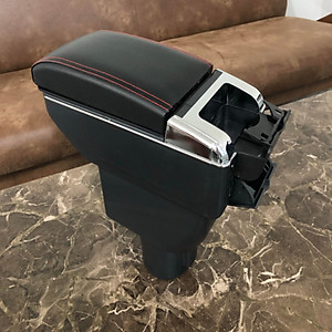 Hộp tỳ tay ô tô dành cho xe Hyundai Getz tích hợp 7 cổng USB (DUSB-GTZ)