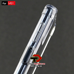 Ốp lưng dẻo trong chống sốc dành cho SamSung Galaxy M51 - Hàng nhập khẩu
