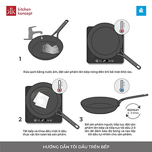 Chảo thép carbon BK 