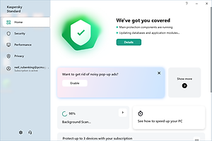 Phần mềm bảo vệ máy tính Kaspersky Standard | Bản quyền chính hãng 365 ngày - Hàng Chính Hãng