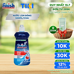 Nước Làm Bóng Chén Bát  Finish Rinse & Shine Aid
