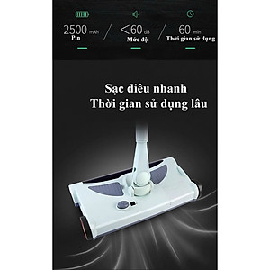Chổi Lau Nhà Kết Hợp Hút Bụi Đa Năng 3 Trong 1 – Quét, Lau, Hút Tự Động Xoay 360° , vòi nước
