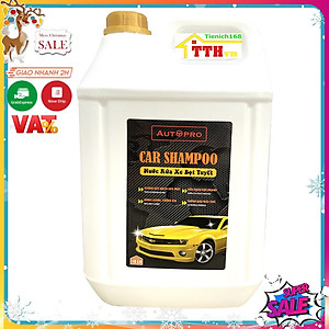 Nước rửa xe bọt tuyết Car Shampoo 5 lít cho ô tô xe máy 