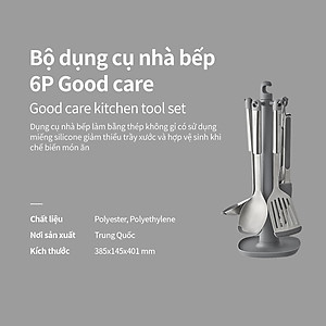 Bộ Dụng Cụ Nhà Bếp 6P Good Care LocknLock CKT330S01