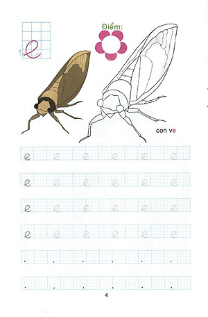Sách Chuẩn Bị Cho Bé Vào Lớp 1: Tô Chữ Cái Và Tô Màu (Quyển 1)