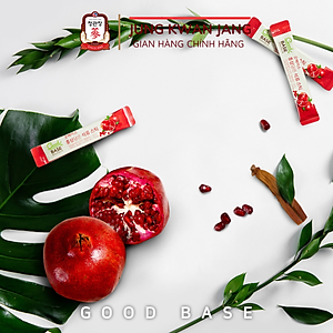 Nước Hồng Sâm Hàn Quốc Goodbase Lựu Đỏ (10ml x 10 gói)