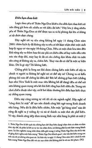 Sách Thiên Nga Đen (Tái Bản 2020)