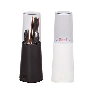 Ống bảo quản đũa thìa có nắp đậy,thiết kế sang trọng, tiện lợi dùng trong nhà bếp hoặc nhà hàng, khách sạn - Hàng nội địa Nhật Bản |#Made in Japan|