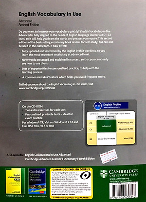 English Vocabulary in Use: Vocabulary Reference and Practice (CD-ROM)