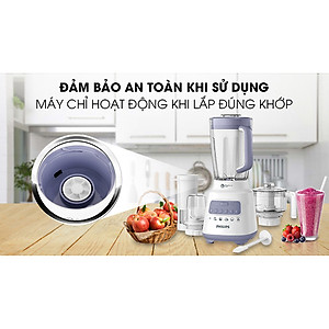 Máy xay sinh tố Philips HR2223/00 - Hàng Chính Hãng